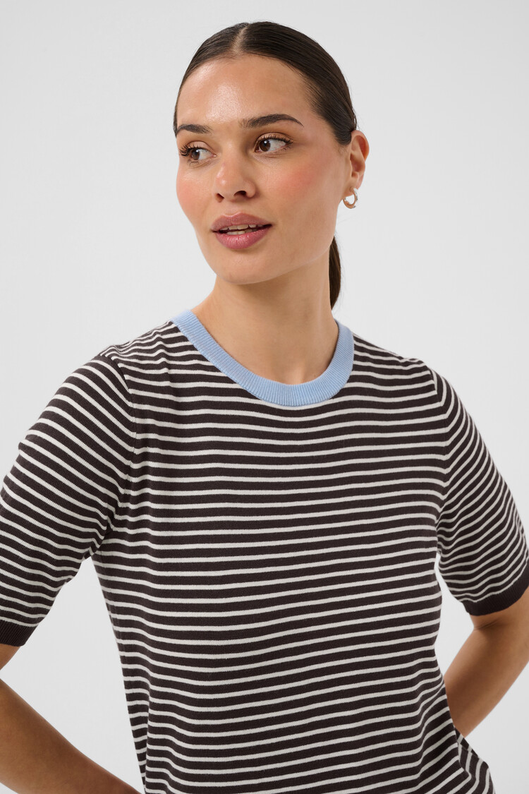 Kaffe KAlizza Narrow Striped Pullover