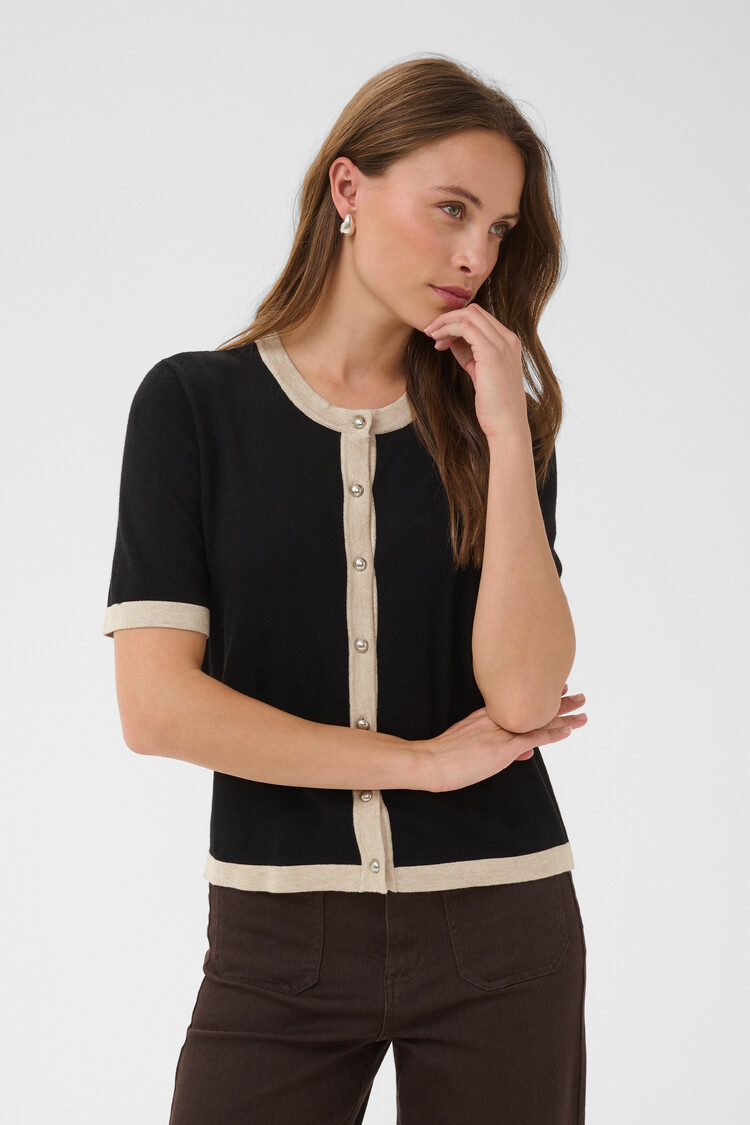 Kaffe KAlizza Contrast Cardigan