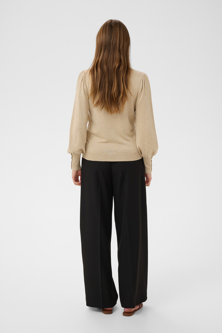 Kaffe KAlizza Round Neck Pullover Buttons
