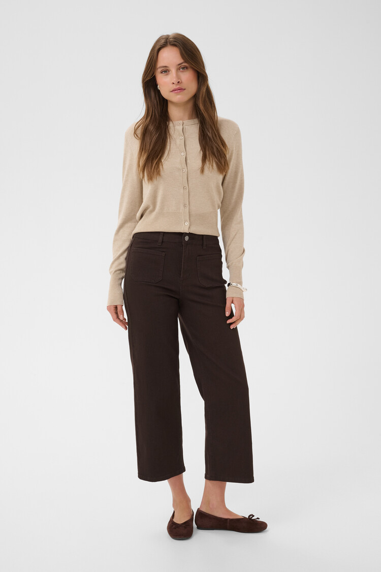 Kaffe KAbrook Cropped HW Jeans