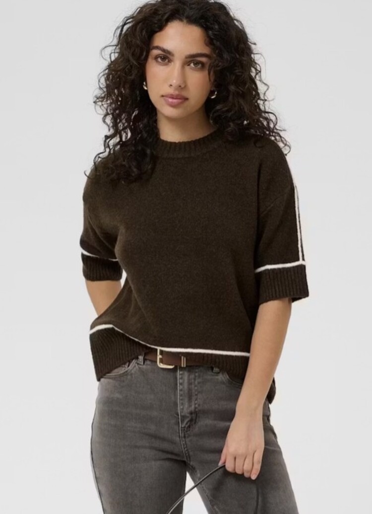 Kaffe KAjinie Knit Pullover 1/2 Sleeve