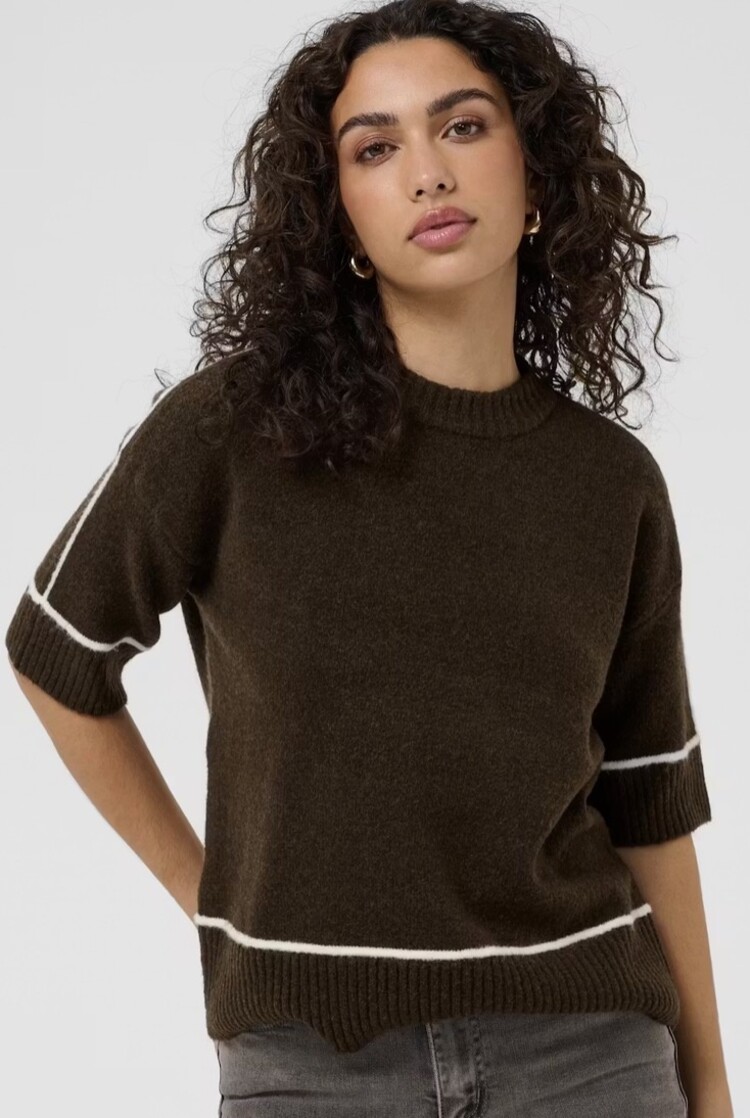 Kaffe KAjinie Knit Pullover 1/2 Sleeve