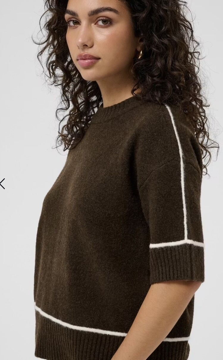 Kaffe KAjinie Knit Pullover 1/2 Sleeve