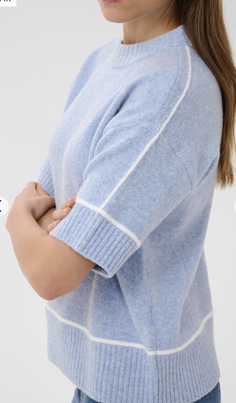Kaffe KAjinie Knit Pullover 1/2v Sleeve