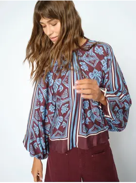 Mos Mosh MMMilkey Linocut Blouse