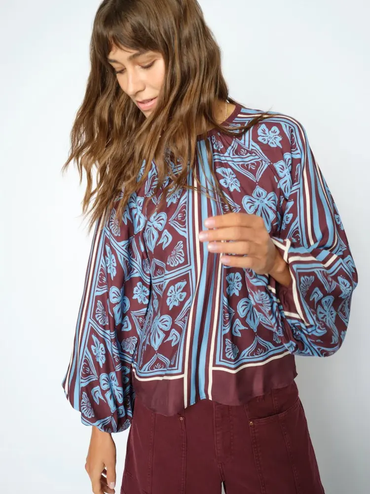 Mos Mosh MMMilkey Linocut Blouse