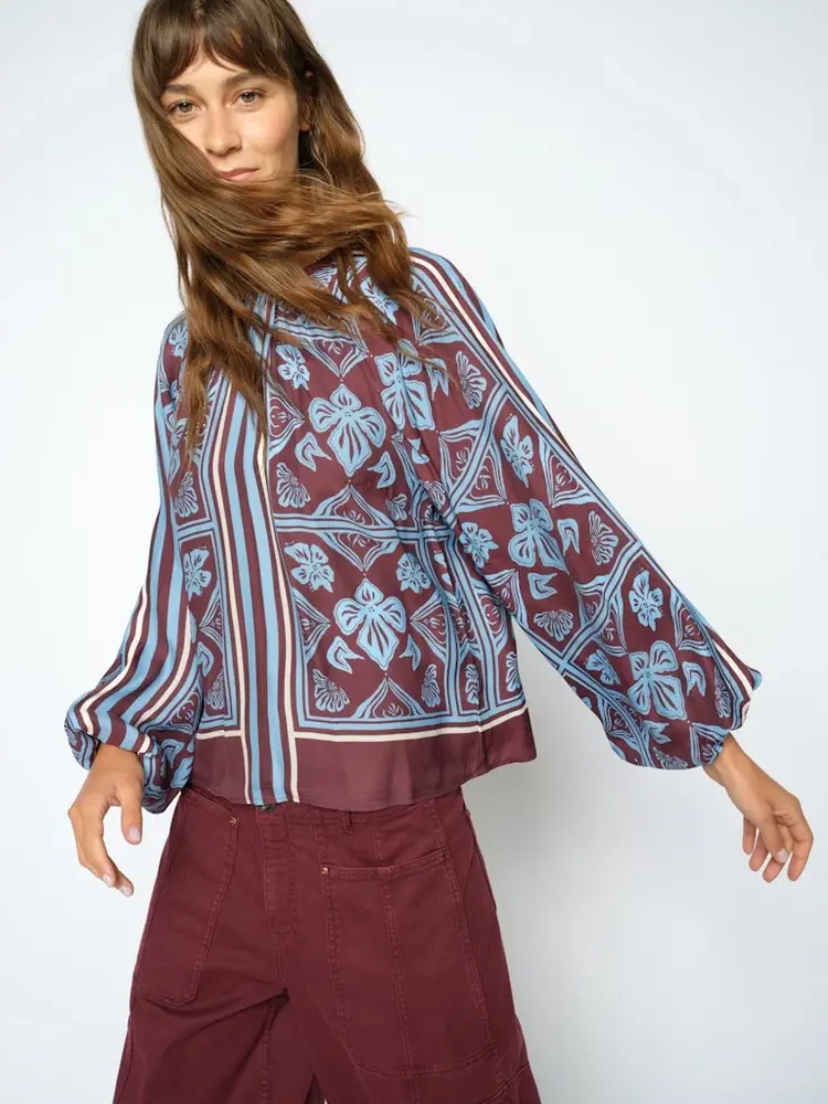Mos Mosh MMMilkey Linocut Blouse