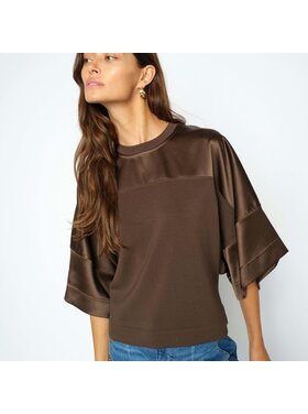 Mos Mosh MMLela O-SS Satin Sweatshirt