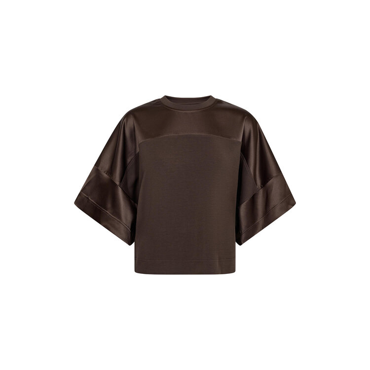 Mos Mosh MMLela O-SS Satin Sweatshirt