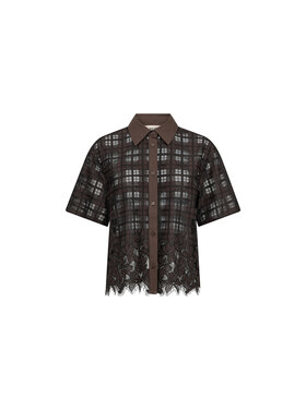 Mos Mosh MMLia Checko SS Lace Shirt