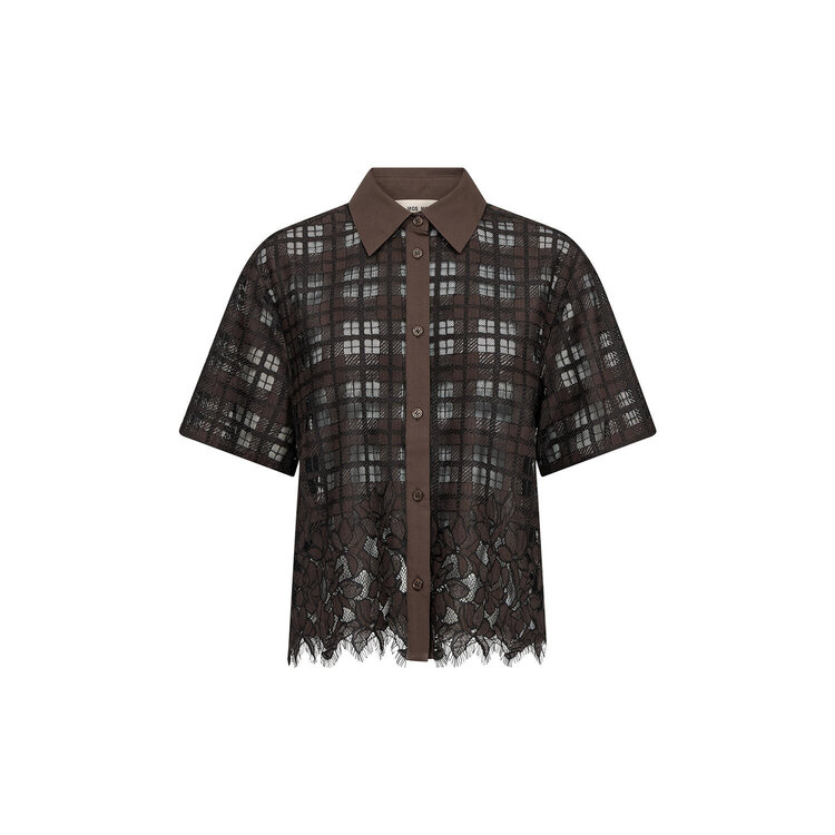 Mos Mosh MMLia Checko SS Lace Shirt