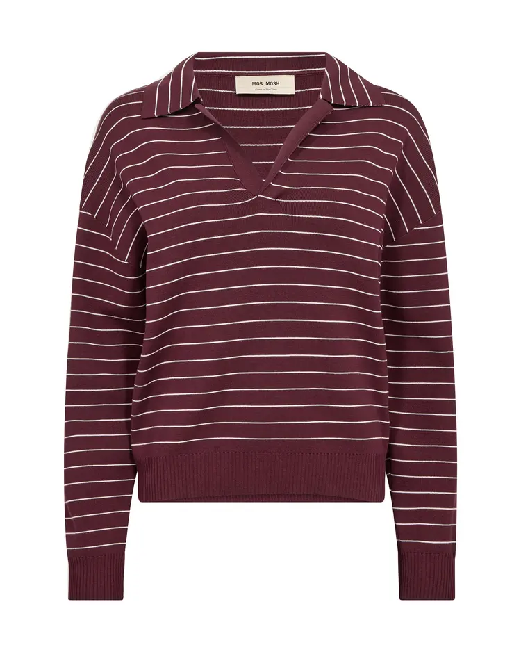 Mos Mosh MMAliz Caliz LS Placket Knit