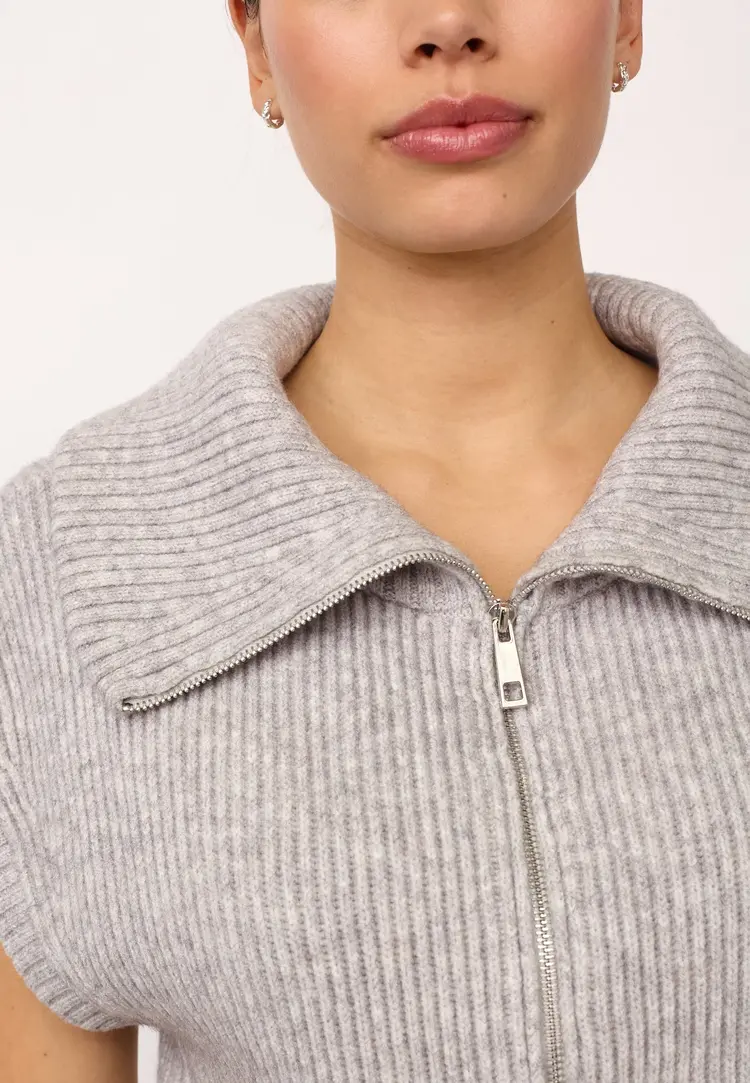 co'couture RowCC Zip Knit Vest
