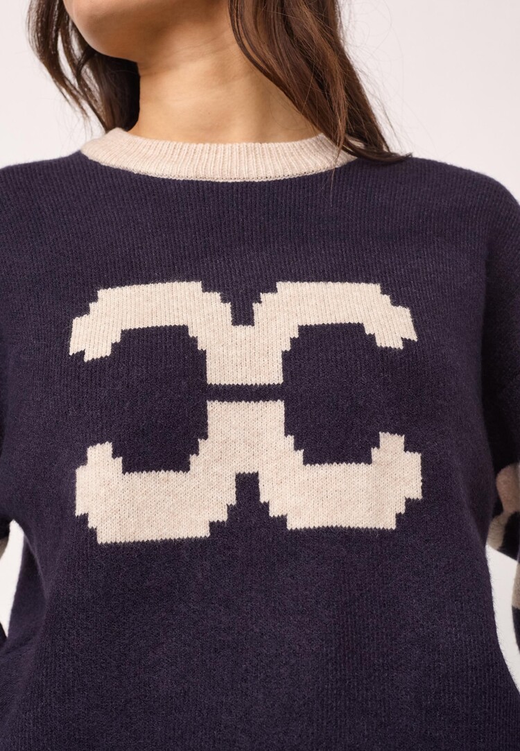 co'couture RowCC Coco Logo Knit