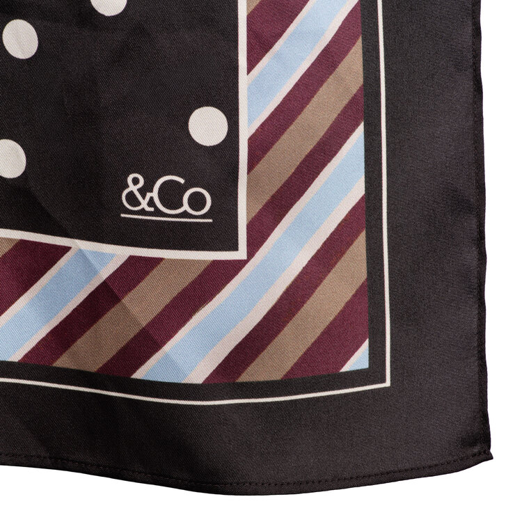 &Co Woman Silke Dot Scarf