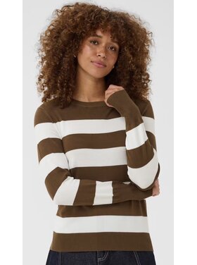 Kaffe KAlizza Striped Knit Pullover