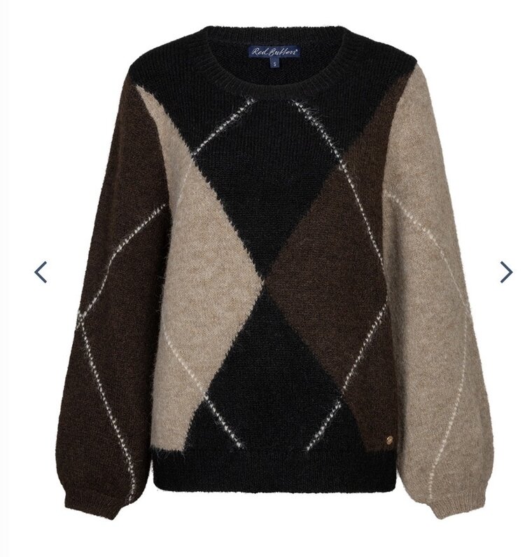 Red Button SRB5067 Argyle Sweater