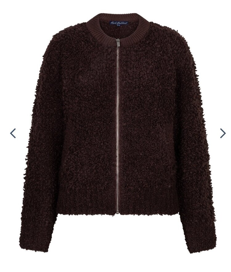 Red Button SRB5073 Bomber Knit Boucle