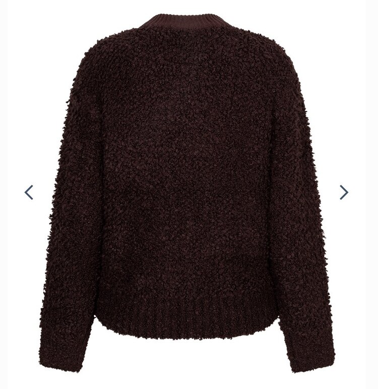 Red Button SRB5073 Bomber Knit Boucle