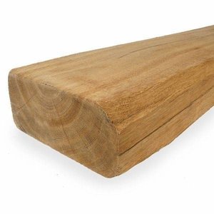 Alte Eichenbalke (gealtert) 45x140 mm - Gehobelt, gebürstet und geräuchert