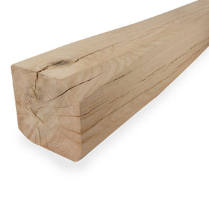 Alte Eichenbalke (gealtert) 85x85 mm - Gehobelt & gebürstet