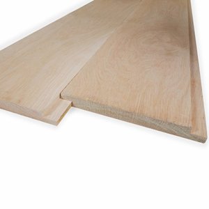 Profilholz Überlappung Basic Eiche - 18x170 mm - Gehobelt