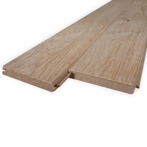 Eichenbretter Nut und Feder - 21x140 mm - Gehobelt - KD Eichenbretter Nut und Feder - 21x140 mm - Gehobelt - KD