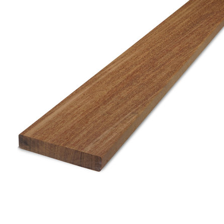 Ipé Holzbretter - 21x90 mm - Ipe Hartholz gehobelt (Glattkantbrett) - HF ca. 25% (AD)