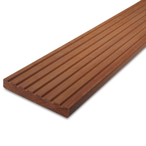 hardhout - vlonderplank Terrassendielen Massaranduba - Nutprofil grob (7) - 21x143 mm - Gehobelt - AD hardhout - vlonderplank Terrassendielen Massaranduba - Nutprofil grob (7) - 21x143 mm - Gehobelt - AD