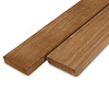 Limba Thermoholz - Rhombusleisten - 21x143 mm - Rhombus Profilholz - Thermo-Fraké gehobelt - HF 8-12%