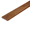 Angelim Vermelho Holz Spundwand / Spundbrett - 20x100mm - Hartholz sägerau - AD Tropenholz HF ca. 25% - für den Außenbereich