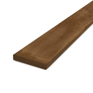 hardhout - plank Ipé Bretter - 26x130 mm - Sägerau - AD