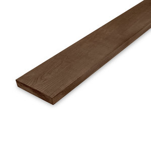 thermo - plank Esche Thermoholz Bretter - 26x105 mm - sägerau