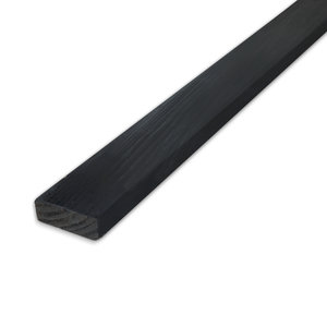 douglas - lat - zwart Douglasie Latte schwarz - 21x45 mm - Sägerau - AD douglas - lat - zwart Douglasie Latte schwarz - 21x45 mm - Sägerau - AD