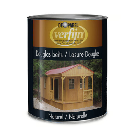 Douglasie Lasur für außen - 0,75 & 2,5 L - Spezielle Holzbeize für Lärchen- und Douglasienholz.