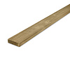 Holzlatte Fichte imprägniert (KDI) - 19x45 mm (netto) - Konstruktionslatten Fichtenholz gehobelt (glatt) - HF 18-20% (KD)