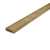 Holzlatte Fichte imprägniert (KDI) - 19x70 mm (netto) - Konstruktionslatten Fichtenholz gehobelt (glatt) - HF 18-20% (KD)