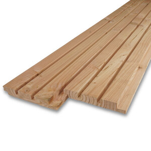 douglas - rabat Dänisches Tripel-Block Profilholz Douglasie - 27x130 mm - Gehobelt - KD douglas - rabat Dänisches Tripel-Block Profilholz Douglasie - 27x130 mm - Gehobelt - KD