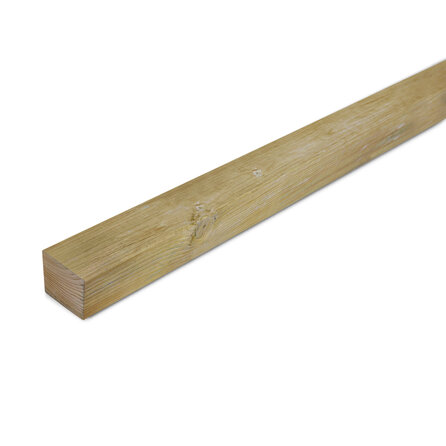 Holzlatte Kiefer imprägniert (KDI) - 28x36 mm - Konstruktionslatten Kiefernholz gehobelt (glatt) - HF 18-20% (KD)