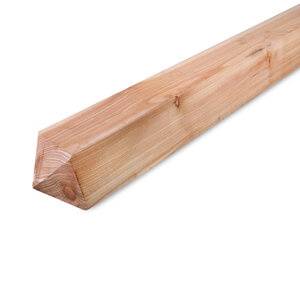 Douglasie Pfosten Spitzkopf - 140x140 mm - gehobelt KD