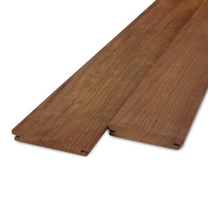 B-fix Profilholz - Limba Thermoholz - 21x115 mm - gehobelt