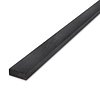Holzlatte Fichte schwarz imprägniert - 21x45 mm - gehobelt Fichtenholz - schwarz beschichtet / imprägniert - HF 18-20% (KD)