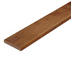 Angelim Vermelho Holz Spundwand / Spundbrett - 20x150 mm - Hartholz sägerau - HF ca. 25% - (AD)