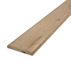Eichenbretter künstlich getrocknet (KD) - 27x140 mm - sägerau (grob) - Eichenholz rustikal - für Innen & Außen (geschutzt)