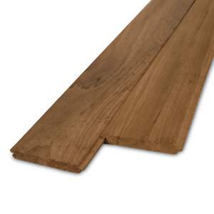 thermo - vellingdeel Bretter Nut und Feder - Limba Thermoholz - 21x135 mm - Gehobelt - KD thermo - vellingdeel Bretter Nut und Feder - Limba Thermoholz - 21x135 mm - Gehobelt - KD