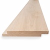 Profilholz Überlappung Basic Eiche - 21x135 mm - Eichenholz rustikal gehobelt - für Innen & Außen (geschutzt) - HF 8-12% (KD)