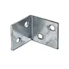 Winkelverbinder verzinkt - 30x30 mm - L-Winkel / Holz-Verbinder-Winkel / Zaunwinkel