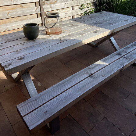 Douglasie Balken - 70x145 mm - Douglasieholz Bohlen gehobelt (glatt) - HF ca. 25% (AD)