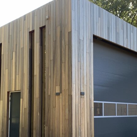 Padouk B-fix Profilholz - 21x64 mm - für Terrasse & Fassade - Hartholz gehobelt - HF ca. 25% (AD)
