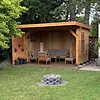 Douglasie Rhombusleisten - 28x64 mm - Rhombus Profilholz gehobelt (glatt) - Douglasieholz HF 18-20% (KD)